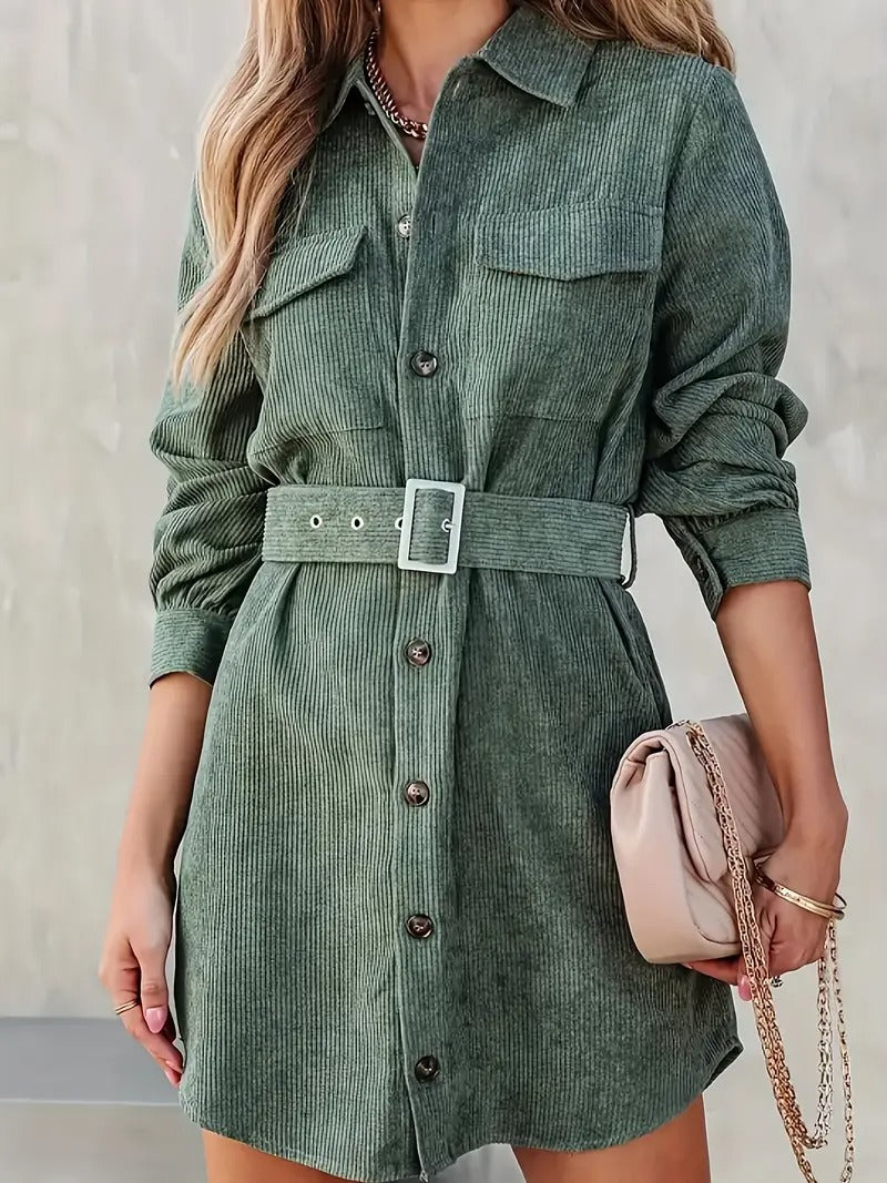 Women's Mini Shirt Dress