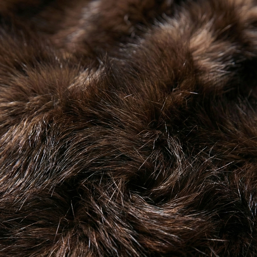 Women's Textured Fleece Maxi Coat with Notched Lapel Collar