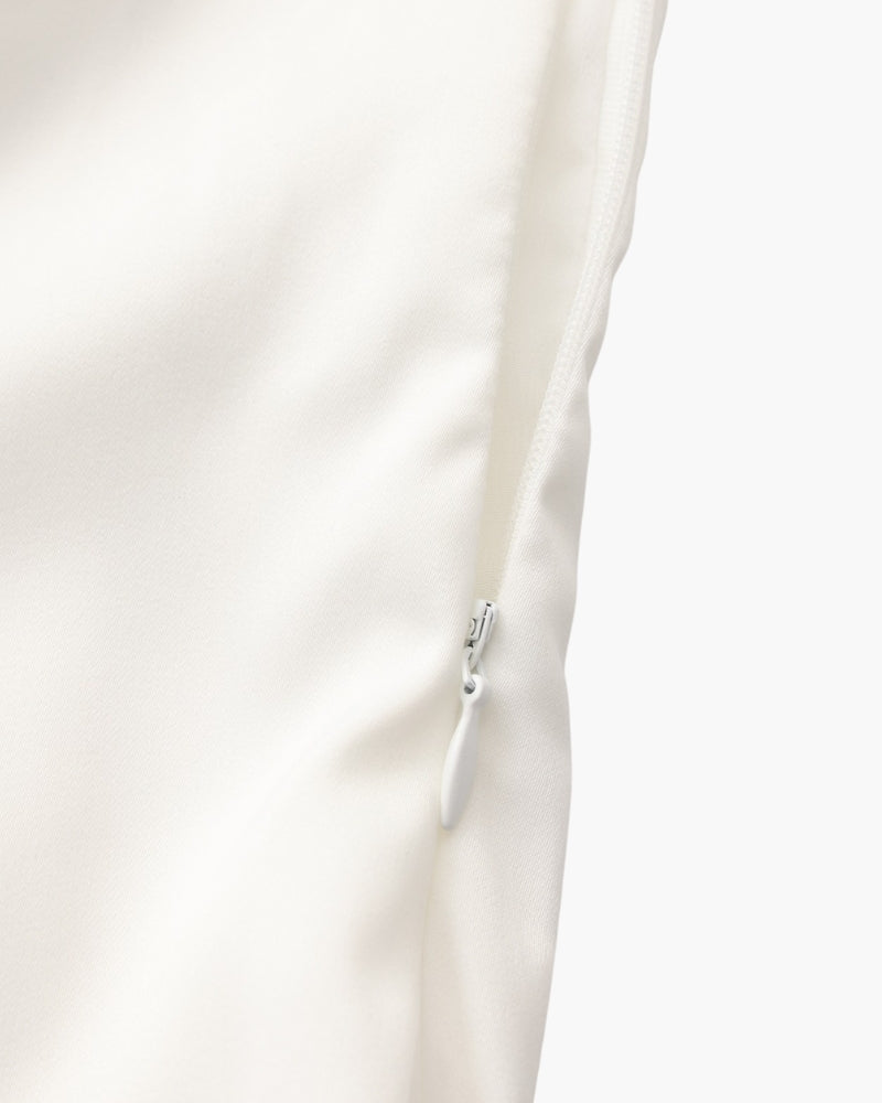 Women's V-Neckline Midi Dress with Button Front and Ruffle Cuffs